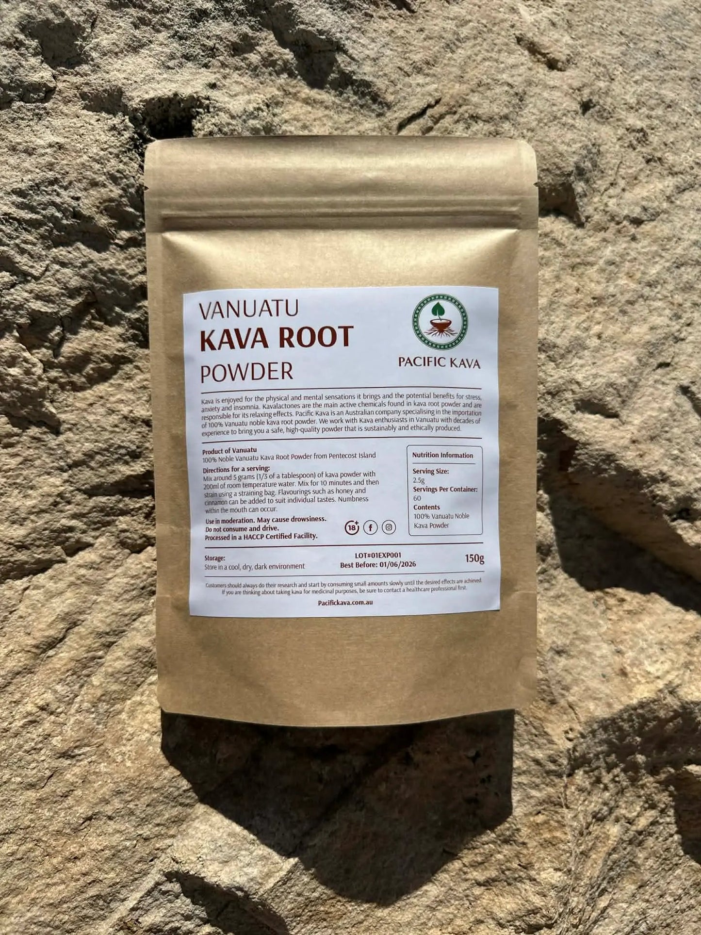 Vanuatu Borogoru Noble Kava Powder - Pacific Kava