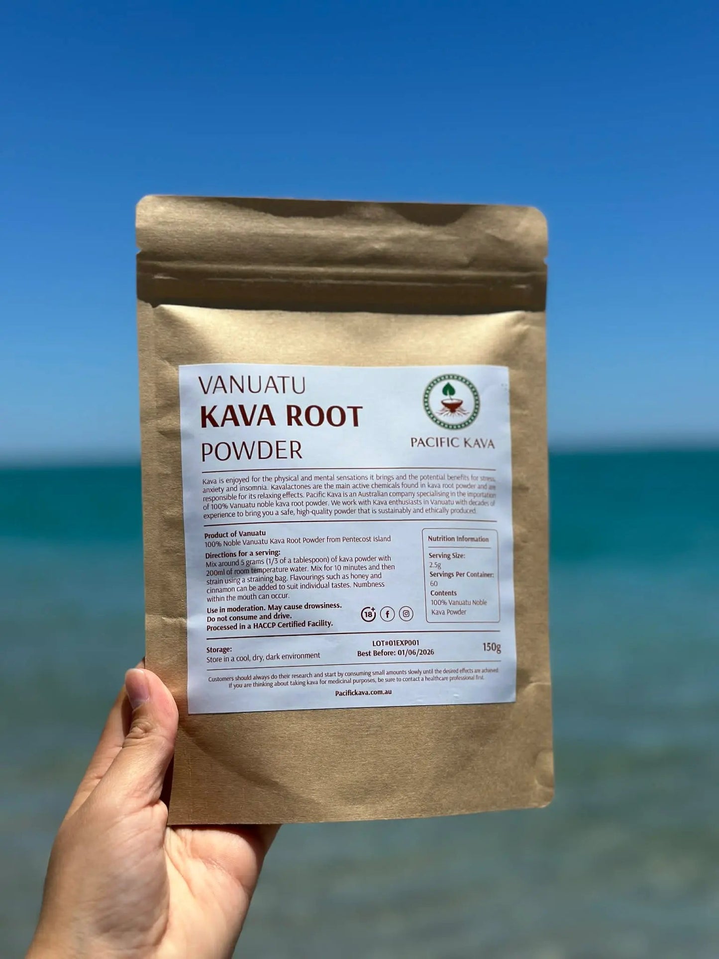 Vanuatu Borogoru Noble Kava Powder - Pacific Kava